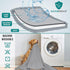 40x60 PetAmi Waterproof Dog & Cat Blanket, Pee Proof for Couch, Reversible, Soft Fleece, Washable, Light Gray