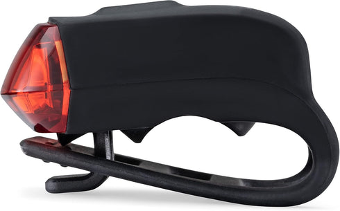 Schwinn LED Quick Wrap Bike Lights Set, Battery Powered Front Headlight and Rear/Back Tail Lights, Tool-Free Strap