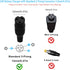 Generic 24V E300 E200 E150 E125 E100 MX350 3-Prong Electric Scooter Charger for Razor Dirt Bike Pocket Mod Sports Mod