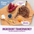 Health Extension 6oz Oven-Baked Dog Treats, Lamb & Blueberry Recipe – Gluten & Grain-Free, Crunchy Biscuits