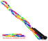 K-Roo Sports 7-Foot Rainbow Jump Rope with Plastic Beaded Segmentation