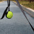 Dog Accessory Ball Holder - Lightweight Silicone Leash Attachment for Convenient Fun Playtime (Pink)
