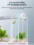 UPETTOOLS Mini Aquarium Sponge Filter, Submersible Fish Filter with Built-in Air Bubble Stone for 5 Gallon Tanks