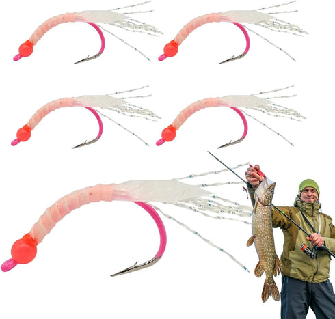 Generic Set 1.77 Inches Fishing Lure - Artificial Reflective Tail Bait - Reflective Tail Fishing Lures for Bass