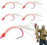 Generic Set 1.77 Inches Fishing Lure - Artificial Reflective Tail Bait - Reflective Tail Fishing Lures for Bass