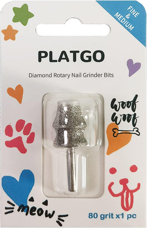 1/8'' Diamond Nail Grinder Classic B, Diamond Dremel Dog Nail Grinder Attachment, Dogs&Pets Nail Care, Pet Nail Grinder