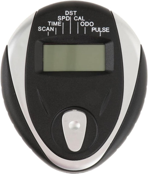 Universal Monitor Speedometer LCD with Heart Rate Measurement, Easy to Install Replacement Parts for Exercise Bikes