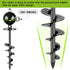 SELEWARE Outdoor Dog Tie Out Stake - Anti-Rust Anchor with Stainless Steel Chains for Large Dogs, 15 ft Long