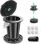 Sckee Retractable Portable Camping Toilet for Adults & Kids,13'' Portable Potty with