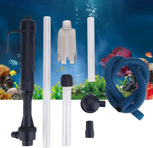 Zerodis Automatic Aquarium Water Cleaning Tools, Electric Water Changer Cleaner Pump Filter