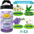 Bodhi Dog Pet Wipes, Lavender, 60CT - Thick & Large Wipes for Dog Grooming, No Parabens or SLS, Deodorizes Coat