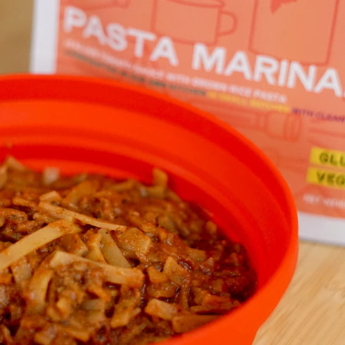 Backpacking Backpacking GOOD TO-GO Pasta Marinara (Single Serving) |Camping & Food | Just Add Water Meals | Good To-Go