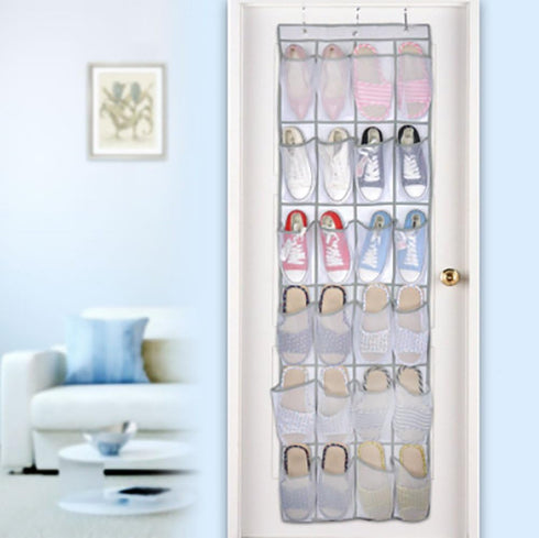 Generic 24 Closet Closet, Over The Door Shoe Organizer, Large Mesh Pockets, Rack, Hanging Shoe Organizer, Shoe Rack