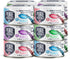 Flakes in Tuna Consommé, Canned Wet Cat Food Soup, 100% Mercury-Tested, Grain-Free Protein, Non-GMO, 3oz, Variety Pack