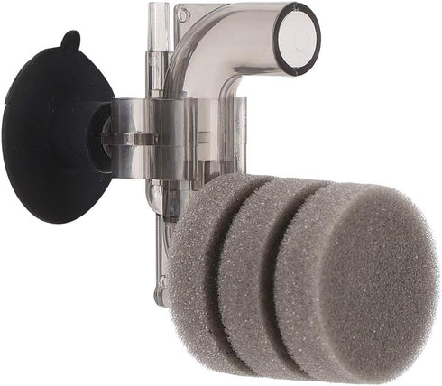 Pssopp Aquarium Sponge Filter, Fish Tank Sponge Filter with Suction Cup for Increasing Oxygen