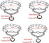 Darkyazi Durable Pinch Collar, Adjustable Stainless Steel Training Collar for Medium Large Dogs (Small, Pack of 1,