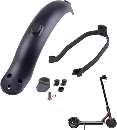 Z-FIRST 2 Pieces Rear Fender Mudguard Bracket, Rear Fender Scooter Replacement Accessory for Xiaomi M365/M365 Pro