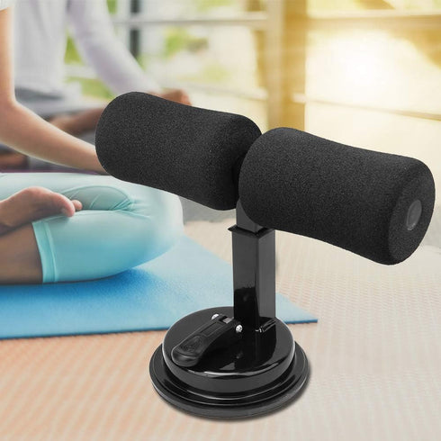 Sit-up Bracket, Multifunction Adjustable PVC Device for Abdominal Fitness Exercise Equipment