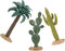 ARTIBETTER 3pcs Artificial Cactus Plants Set Simulation Succulent Figures with Mini Tree