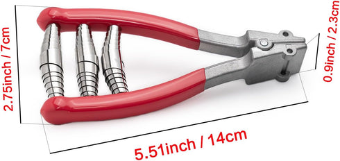 Tennis Ball Machine Stringing Clamp, 3 Spring Sports Starting Clamp Tools for Racket Stringing