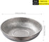 Titanium Camping Plate, Titanium Bowls Ultra Thick & Durable Tableware Single Wall Cookware Mess Kit with Carry Mesh Bag for Outdoor Backpacking Hiking - Crystallized (Plate- 300ml)