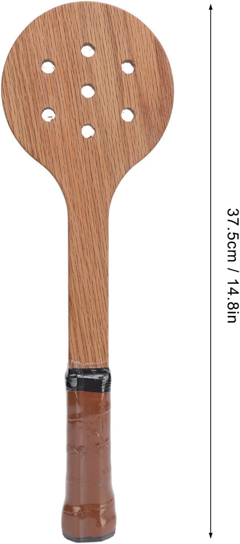 Tennis Pointer Spoon, Wooden Training Racket, Practice Batting Aid for Professional Sports Swing