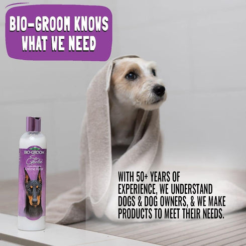 32 Oz 1-Pack Bio-Groom Silk Creme Rinse Dog Conditioner - Conditioner for Dogs, Puppy Conditioner, Dog Conditioner