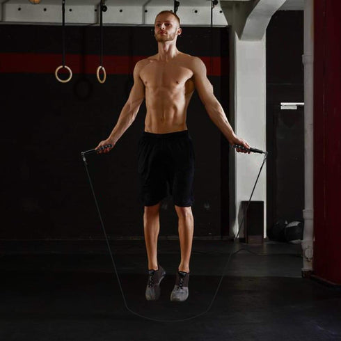 Wastou Speed Jump Rope for Training Fitness Exercise, Adjustable Skipping Rope for Adults & Kids