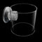 DGZZI Acrylic Aquarium Fish Tank Adjustable Circle Ring Feeder - Floating Food Dish Protection Cover Tray