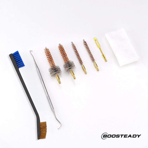 Pro .223/5.56 Cleaning Kit with Bore Chamber Brushes and Brass Cleaning Rod in Compact Case