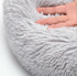 Cat Beds for Indoor Cats, Washable 20/24 inches, Anti Anxiety Round Fluffy Plush Faux Fur Cat Bed for Small Dogs