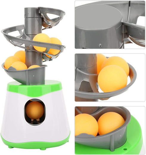10 Vbestlife Automatic Machine for Beginners, Balls Table Tennis Trainer Balls Launcher Training Machine Table Tennis