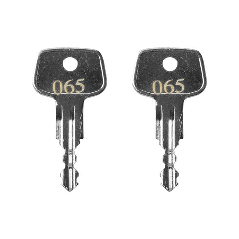 Thule Key Replacement for Roof Racks, Carriers, Crossbars, etc. (Codes N065)