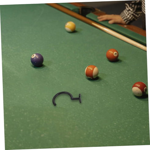 Compact Iron Snooker Table Hook - Cue Hanger for Pool Tables