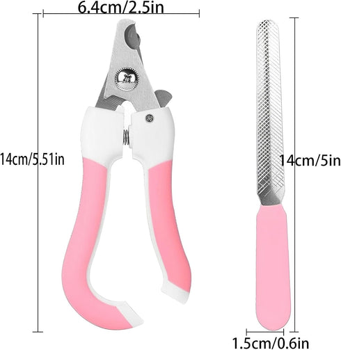 Generic Zoocozy Trimmers, Cat Dog Pets Nail Clippers and Cat Grooming Supplies with Safety Guard, Avoid Overcutting