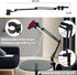 Dog Hair Dryer Holder, Pet Grooming Table Hair Dryer Stand Hands-Free 360° Rotating Blow Dryer Holder with Adjustable Clamp Mount