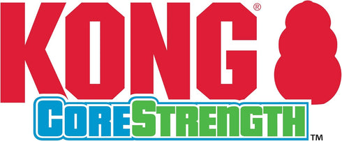 KONG CoreStrength Bow Tie Bone, Dog Dental Chew Toy for Medium/Large Dogs, Durable Multi-Layered Toy for Enrichment