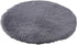 24 Inch Plush Dog Bed Mat, Warm Fluffy Round Puppy Crate Pad, Anti-Slip Waterproof Bottom for Small Medium Dogs