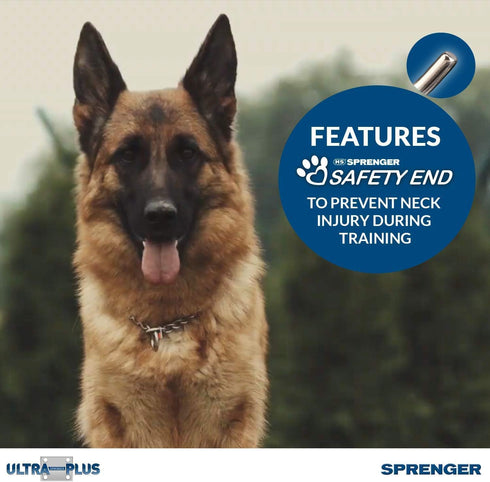 Herm Sprenger Chrome Plated Training Collar, Quick Release Snap, Medium Size, 3.0mm, 21-Inch