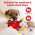 Interactive Robot Squeaky Plush Toy for Small to Medium Dogs