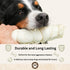 10 12 3 Pack, Top Dog Chews Buffalo Beef Cheek Rolls with Bully Dust Sprinkles, Long Lasting Dog Bones for Aggressive