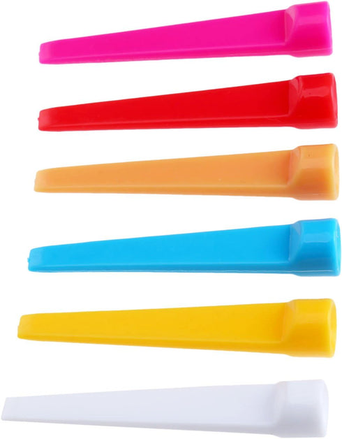 MUXSAM Wedge Golf Tees, Plastic 2-3/4 inch, 100 Pack, 70mm Long Flat Tee for Men Women Golf Practice