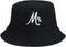 XYIYI Fashion Embroidery Bucket Hat, Cotton Beach Fisherman Hats for Women and Girls