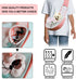 FEimaX Pet Dog Sling Carrier, Breathable Mesh Hand Free Bag for Small Dogs Cats, Adjustable Strap, Small, Pink