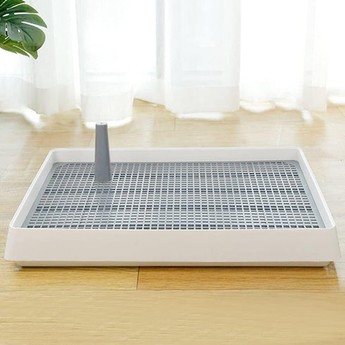 Portable Toilet, Dog Training Pads Pet Toilet Dog Pee Pad Holder Puppies Potty Mesh Grate Pee Holder Portable Litter