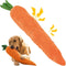 Generic Giant Carrot Dog Toy, Puppy Teething Toy with Squeaker & Crinkle, Indoor