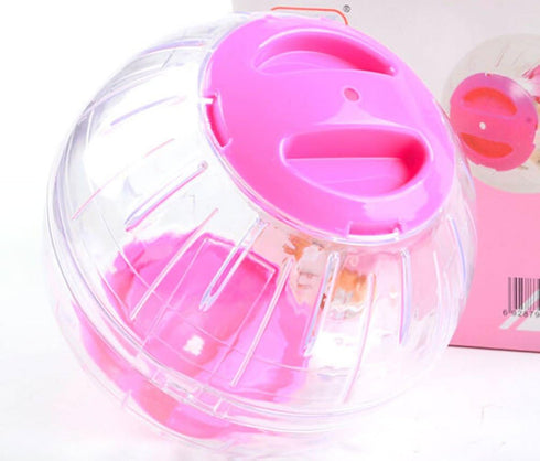 emours Pets Small Animals Run-About Mini Exercise Balls, 4.7inch for Dwarf Hamsters, Pink