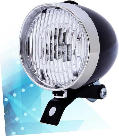 Kisangel 2pcs Retro Bike Lights, Rechargeable LED Bike Headlights for Safety and Visibility