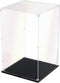 Self Assemble Clear Acrylic Display Case for Collectibles, 10x10x15.7inch (25x25x40 cm) Acrylic Box Alternative