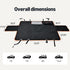 Hammock Amazon Basics Dog Car Seat Cover for Back Seat, Scratch-Resistant Nonslip with Side Flaps and Seatbelt Openings